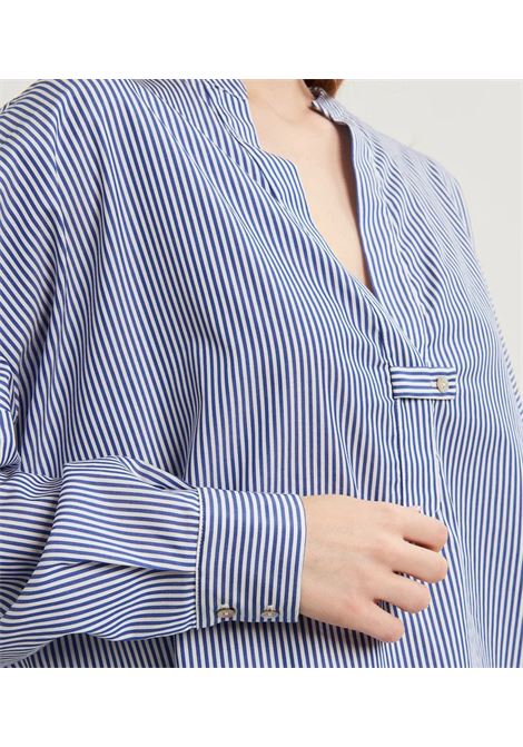 Blusa da donna in cotone a righe ALESSIA SANTI | Bluse | 511SD45042519037-01